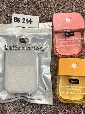 B. Pure Moisturizing Hand Sanitizer **LIMITED EDITION** (2 pack) w/ Case